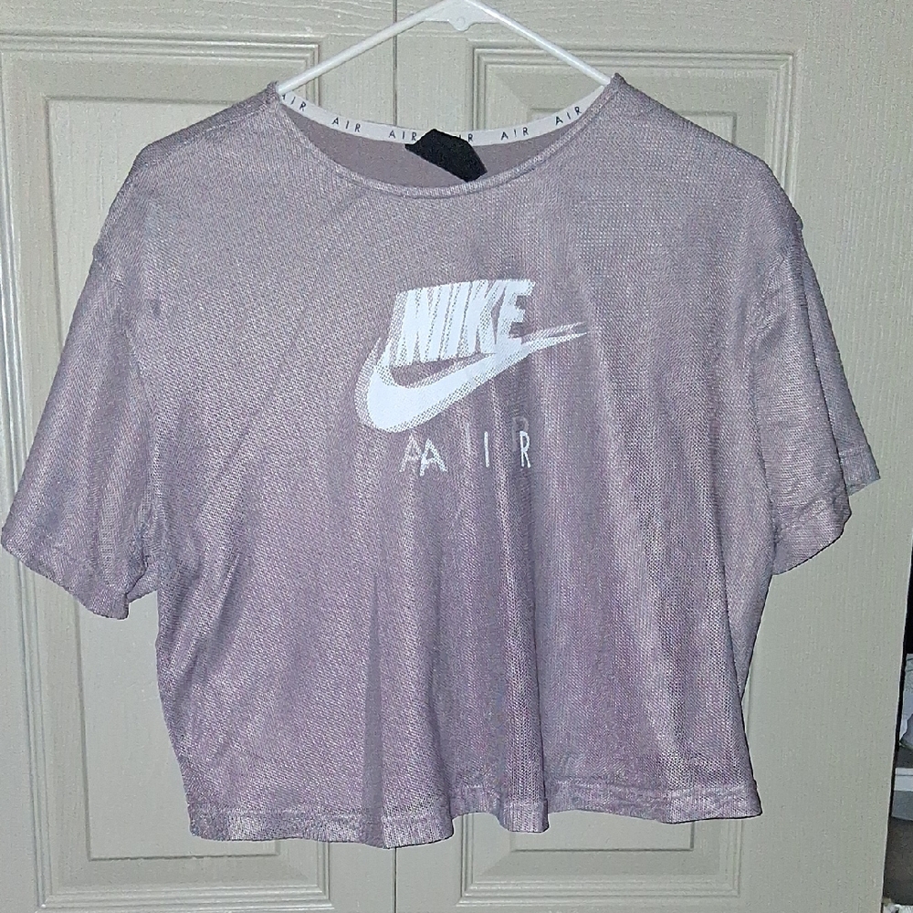 Nike Air Lavender Crop Top
